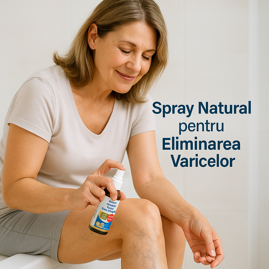 1+2 Gratuit - Spray Natural Pentru Eliminarea Varicelor