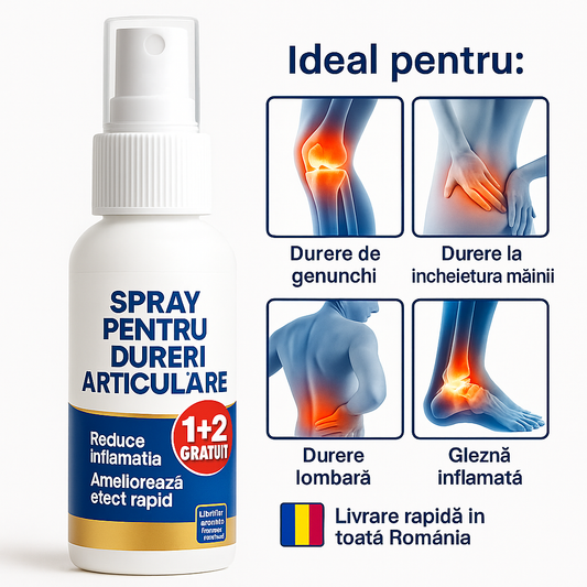 1+2 Gratuit - Spray Puternic Pentru Dureri Articulare